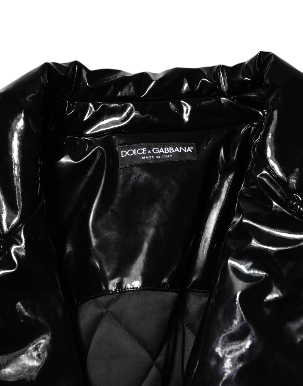 Polyester Schwarze Steppjacke Daunenjacke