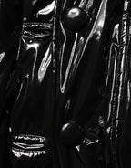 Polyester Schwarze Steppjacke Daunenjacke