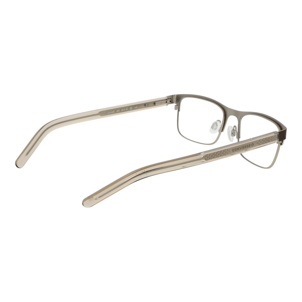 Brille (Gestell) aus grauem Acetat