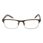 Brille (Gestell) aus grauem Acetat
