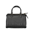 Black Polyurethane Women's Bag