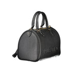 Black Polyurethane Women's Bag