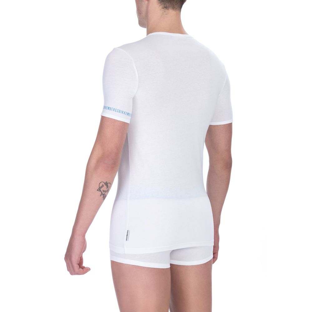 Herren-T-Shirt aus weißer Baumwolle