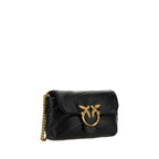 Black Calf Leather Bos Taurus Shoulder Bag