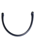 Blue Large Ayers Leather Bag Handle Women Schulterriemen