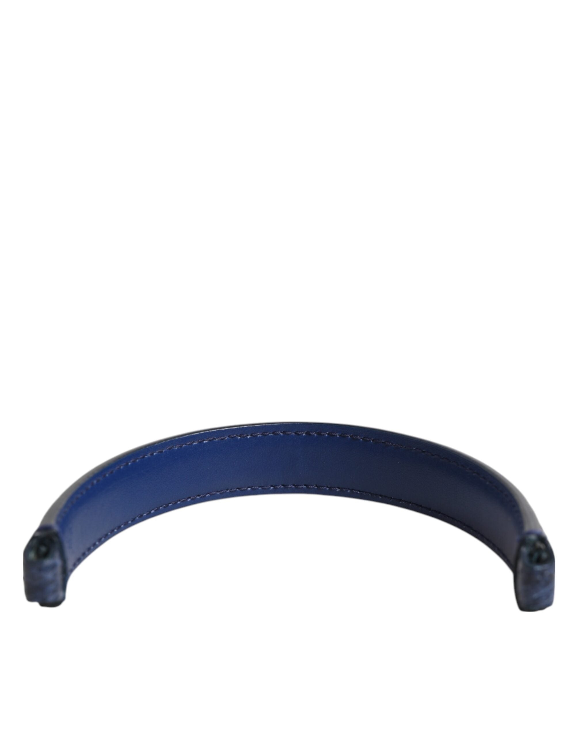 Blue Large Ayers Leather Bag Handle Women Schulterriemen