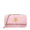 Rosa Schultertasche aus Stoff