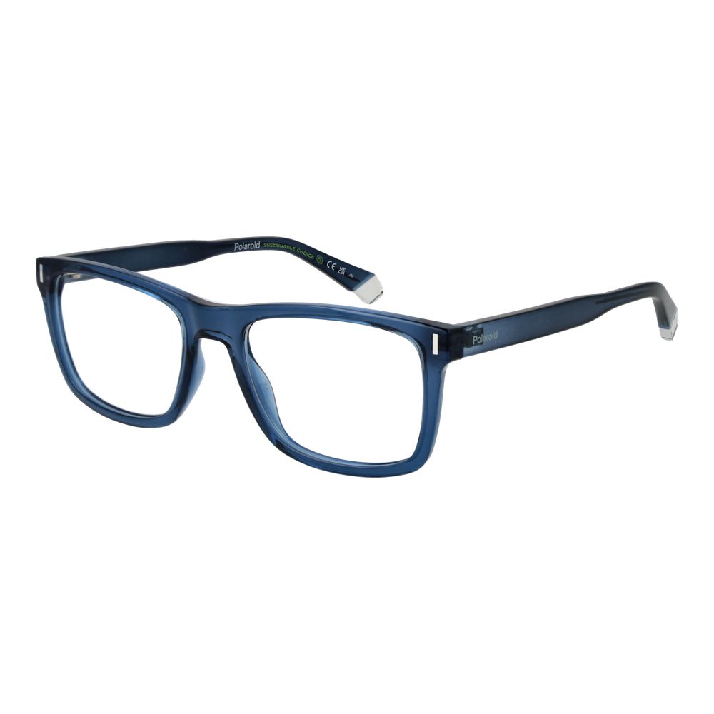 Brillen (Fassungen) aus blauem Polyester