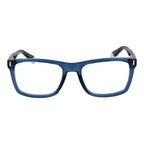 Brillen (Fassungen) aus blauem Polyester