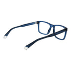 Brillen (Fassungen) aus blauem Polyester
