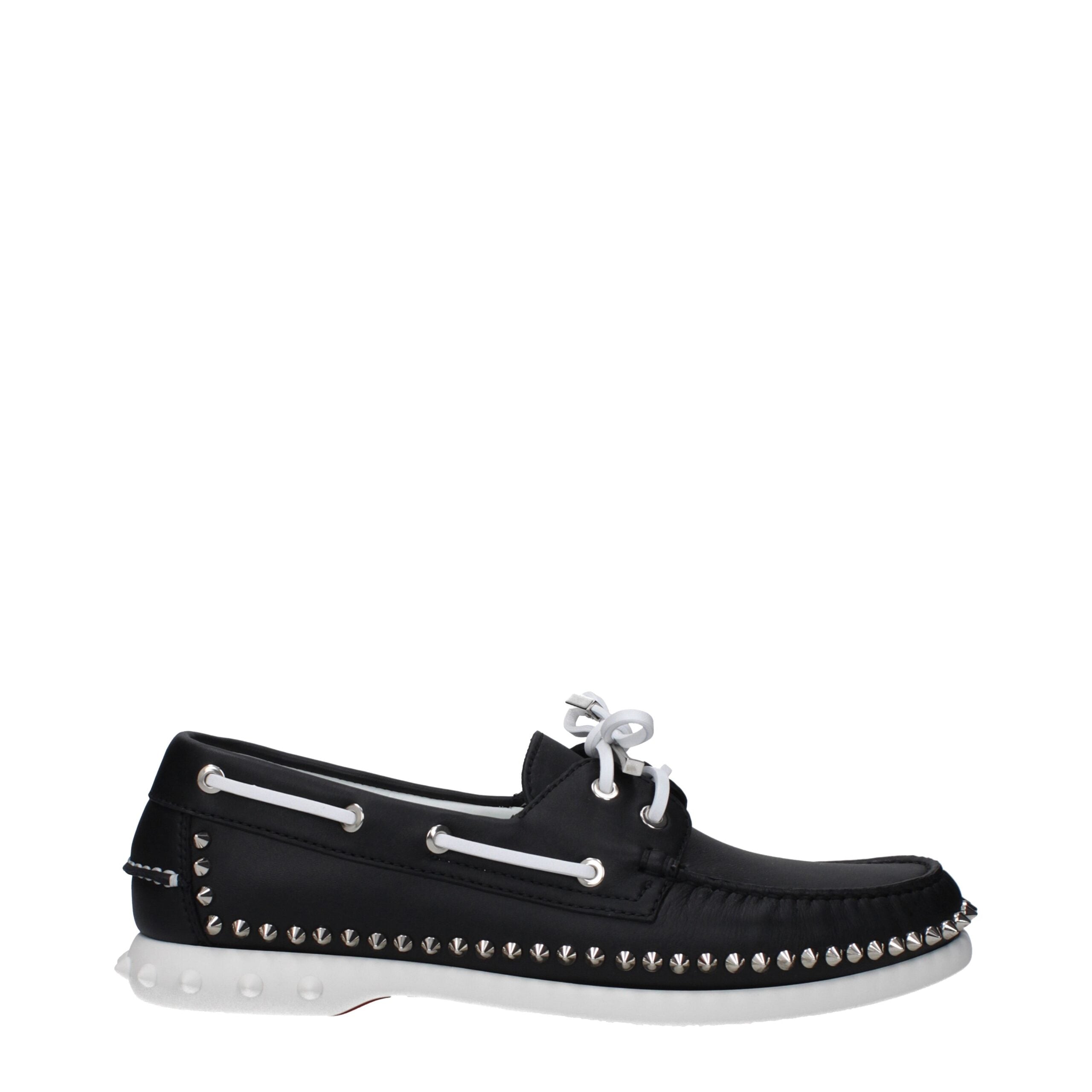 Mocassini slip-on in pelle nera