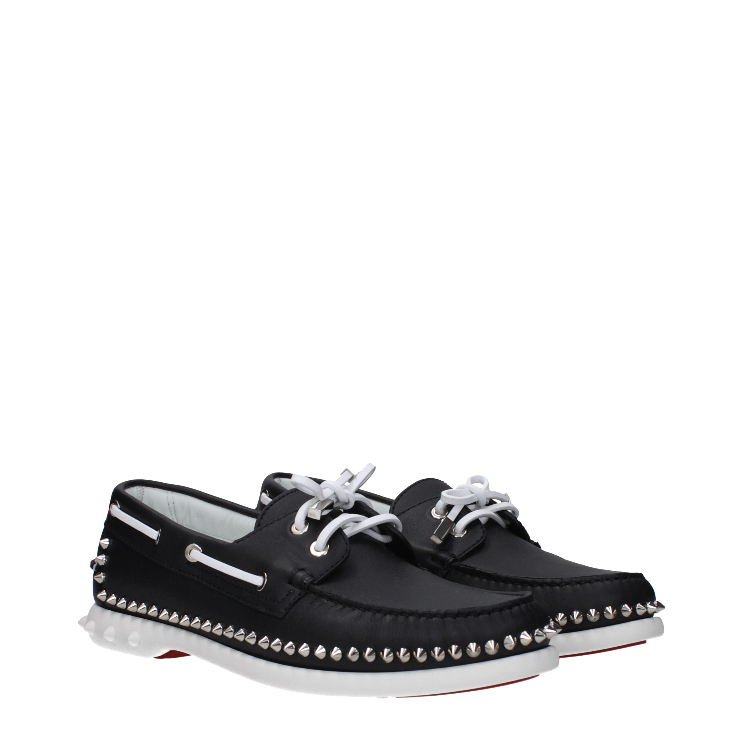 Mocassini slip-on in pelle nera