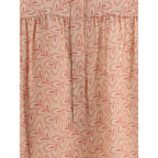 Light Pink Silk Pattern Shirt