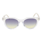 Sonnenbrille aus grauem Azetat