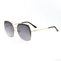Sonnenbrille aus Goldmetall
