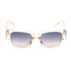 Zweifarbige Sonnenbrille aus Kunstharz