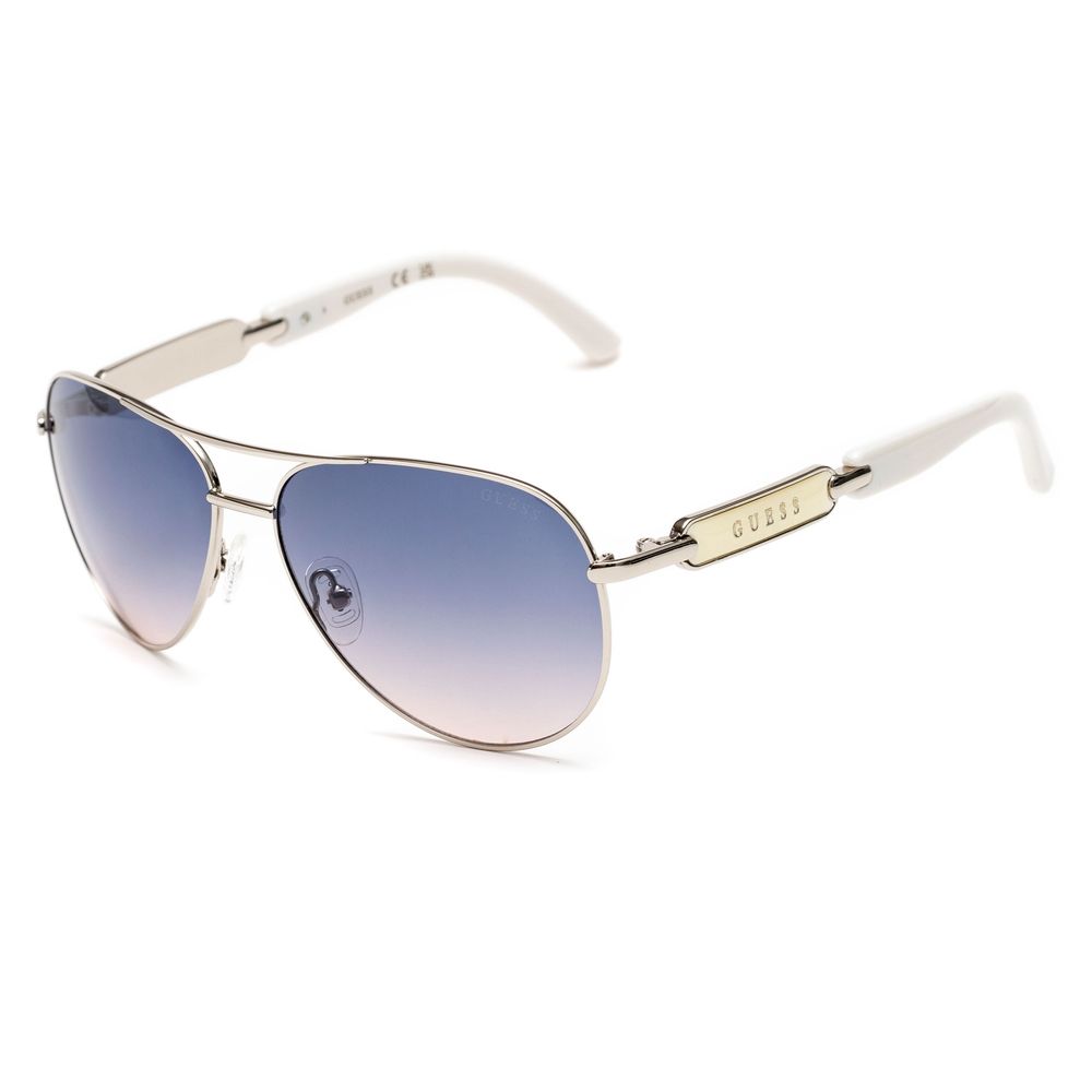 Graue Metall-Sonnenbrille