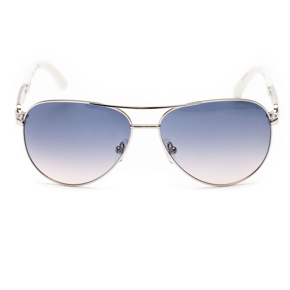 Graue Metall-Sonnenbrille