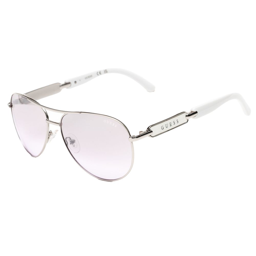 Graue Sonnenbrille aus Metall