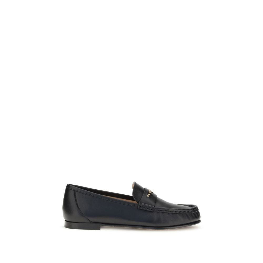 Slipper aus Kalbsleder, Bos Taurus, schwarz