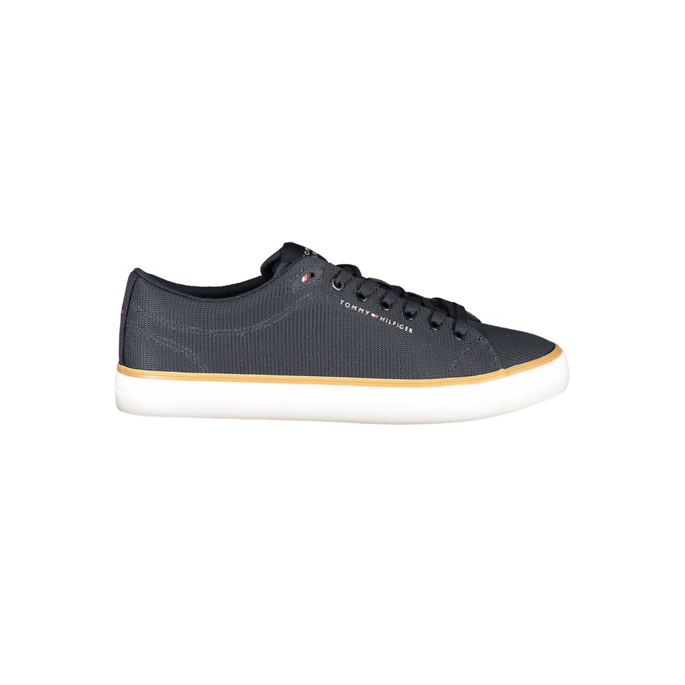 Blauer Polyester Herren-Sneaker