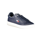 Blauer Polyurethan Herren Sneaker