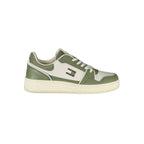 Grüner Herren-Sneaker aus Polyurethan