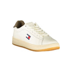 Weiß Polyurethan Damen Sneaker