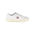 Weißer Polyurethan-Sneaker für Damen