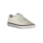 Weiße Polyester-Herren-Sneaker