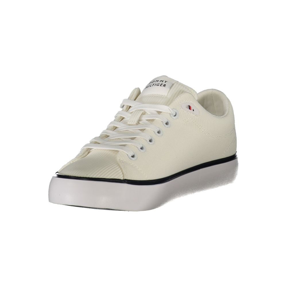 Weiße Polyester-Herren-Sneaker
