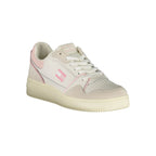 Weißer Damen-Sneaker aus Polyurethan