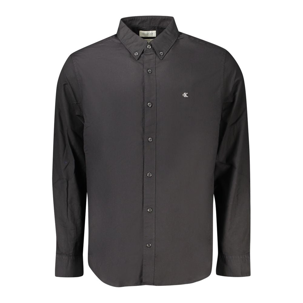 Camicia Nera di Cotone