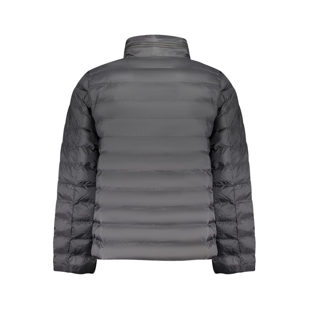 Black Polyamide Men's Jacket