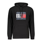 Schwarzes Baumwoll-Sweatshirt für Herren