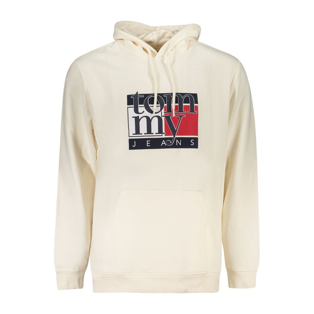 Weißes Kapuzen-Sweatshirt aus Baumwolle für Herren
