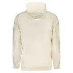 Weißes Kapuzen-Sweatshirt aus Baumwolle für Herren