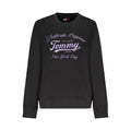 Schwarzes Baumwoll-Sweatshirt für Damen