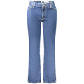 Blaue Baumwolljeans für Damen