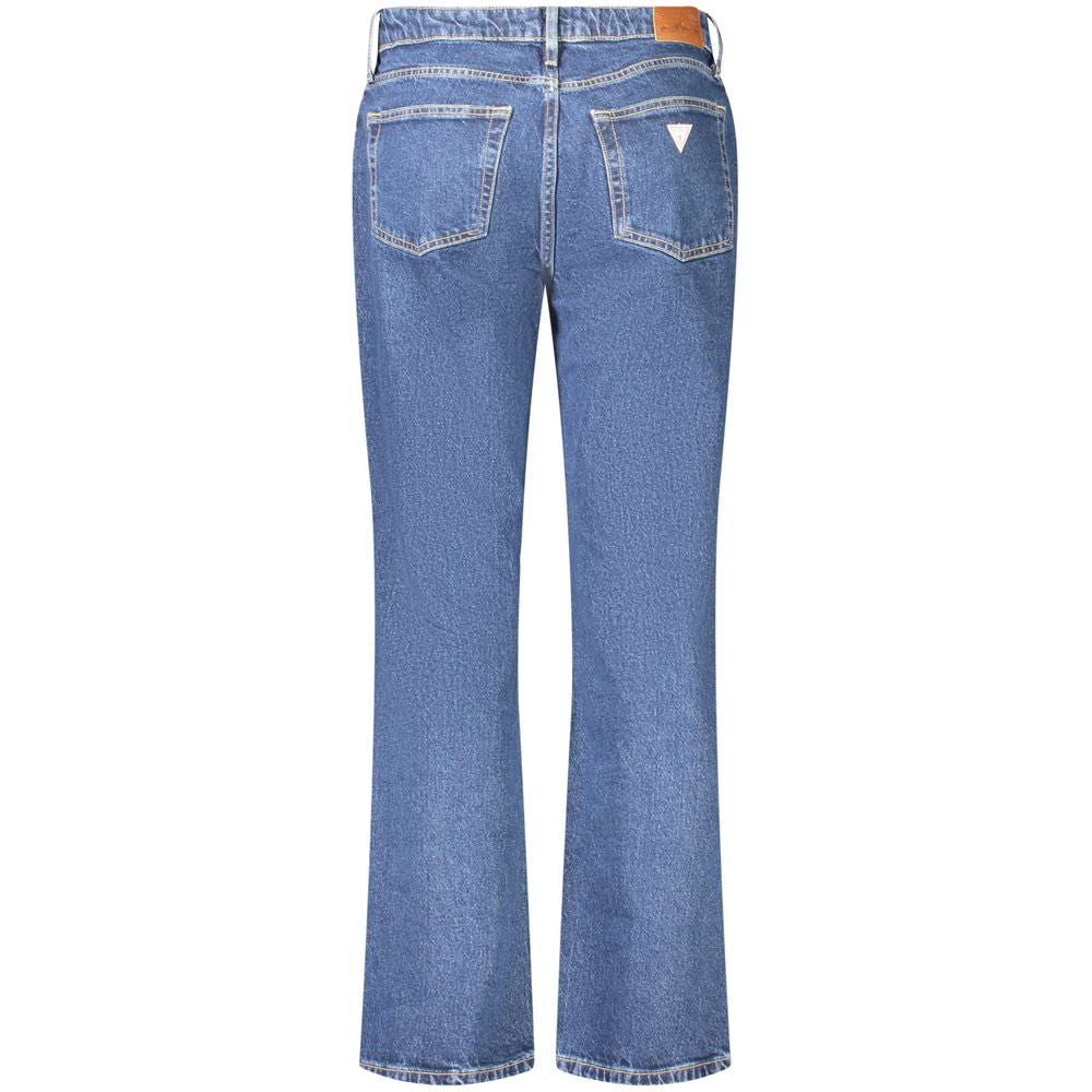 Blaue Baumwolljeans für Damen