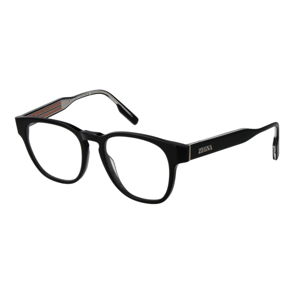 Brille aus schwarzem Acetat