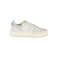 Weißer Polyurethan Damen Sneaker