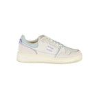 Weißer Polyurethan Damen Sneaker