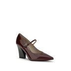 Bordeaux Kalbsleder Bos Taurus Pumps mit hohem Absatz