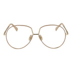 Beige Metal Glasses (Frames)