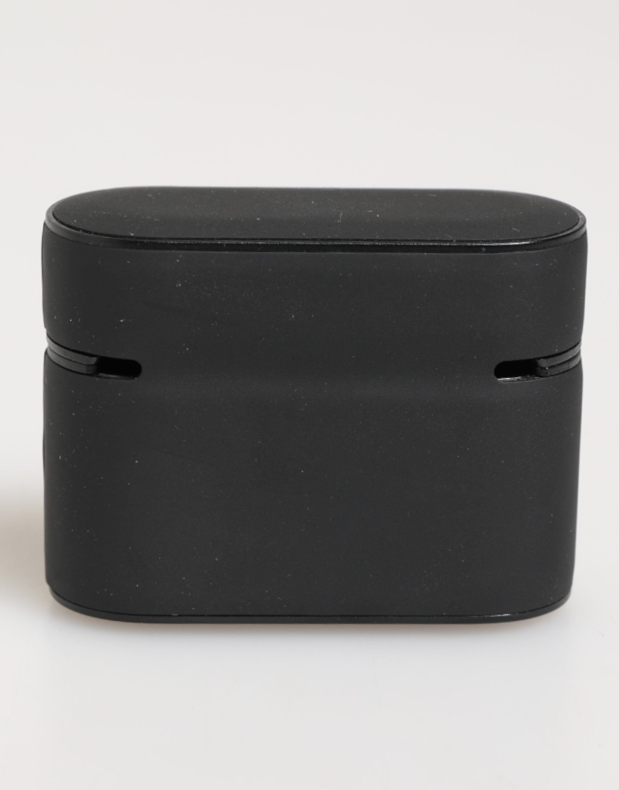 AirPods Case Accessoire Schwarz Minze Gummi Logo Geprägt