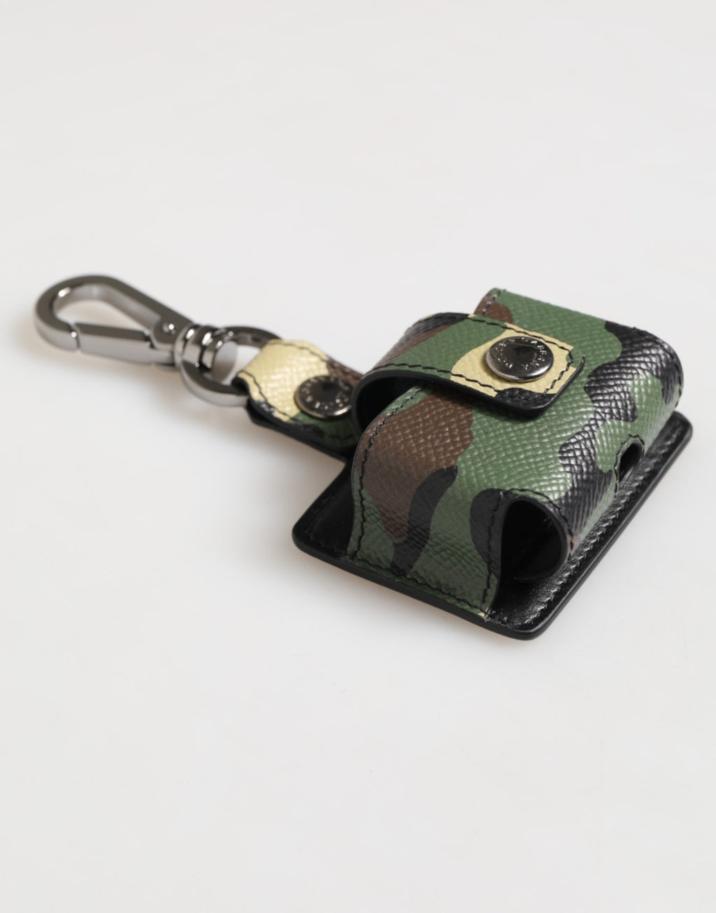 Multicolor Camouflage Leder Metall Zubehör Airpods Hülle