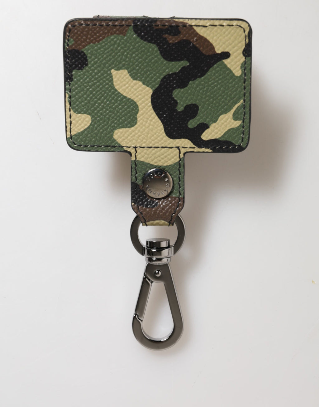 Multicolor Camouflage Leder Metall Zubehör Airpods Hülle