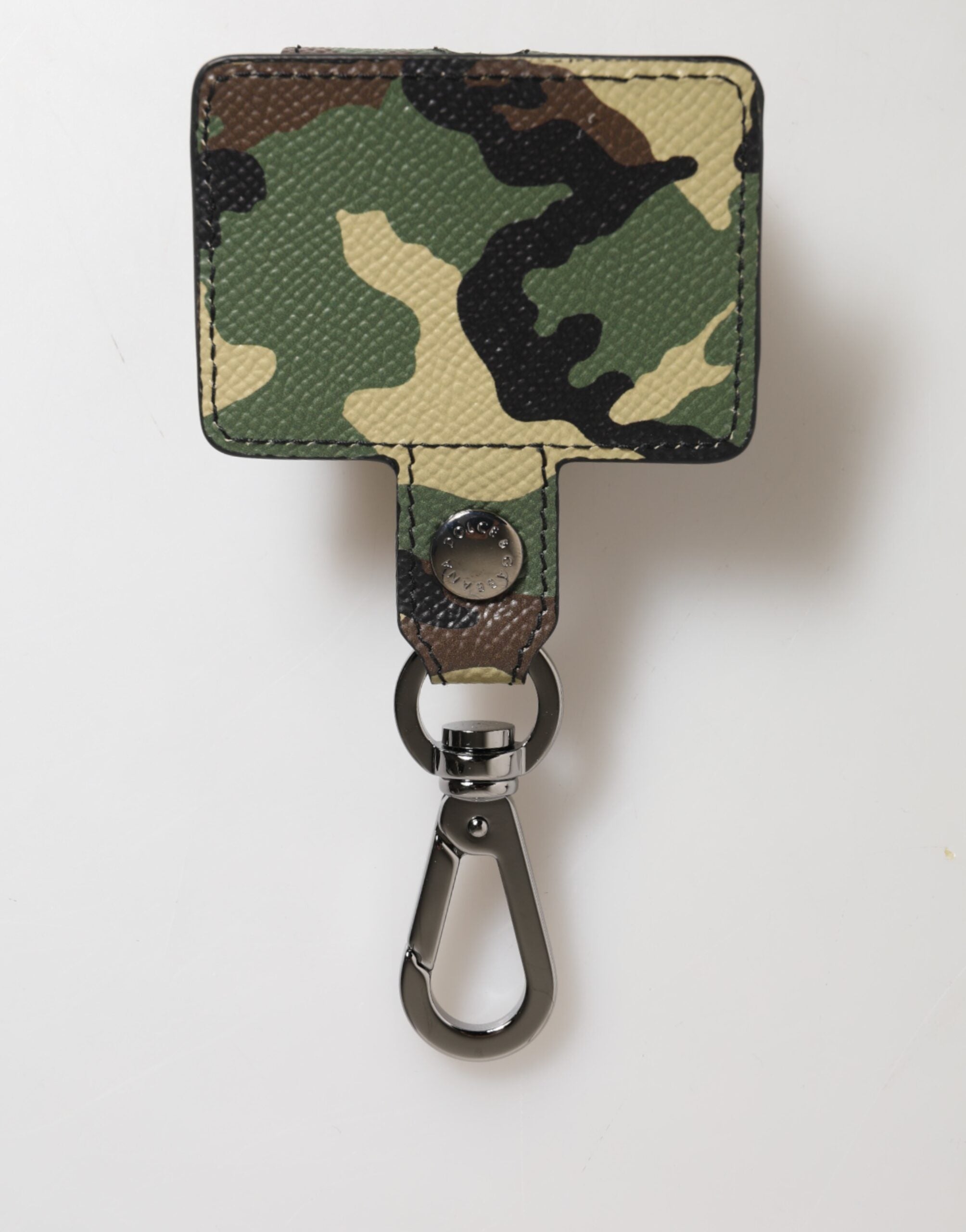 Multicolor Camouflage Leder Metall Zubehör Airpods Hülle