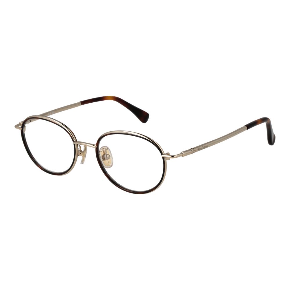 Braune Metallbrille